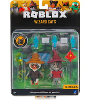 Roblox Celebrity Collection Wizard Cats Oyuncakları 2'li Figür Paketi Kodlu (Karışık)