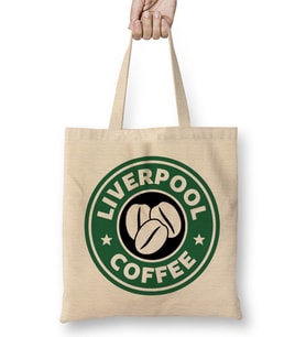 Liverpool Coffee Bez Çanta Uzun Saplı