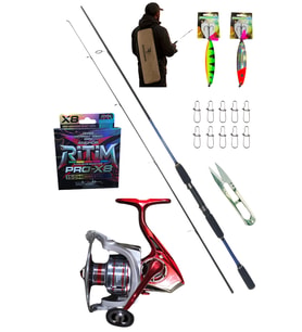 Powerex Prospin 270cm 10-30gr Balza Carera 3000 Metal Kafa Spin Olta Seti