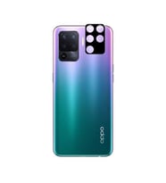 Oppo Reno 5 Lite Zore 3D Kamera Camı (Siyah)