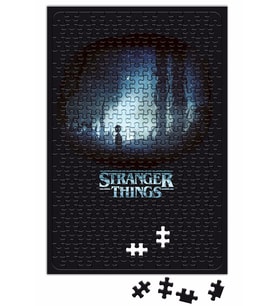 Stranger Things Black Puzzle 240 Parça Yapboz