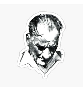 Atatürk Araba Sticker Yapıştırma 17Cm