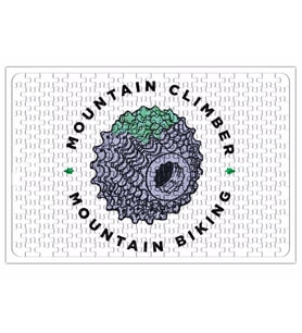 Mountain Bike MTB Mountain Climber Branca Puzzle 240 Parça Yapboz