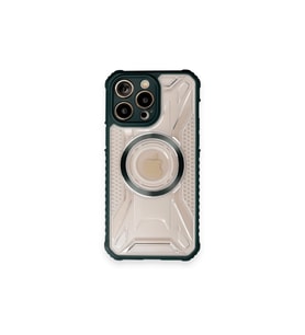 Iphone 12 Kılıf Prag Magneticsafe Kapak - Koyu Yeşil