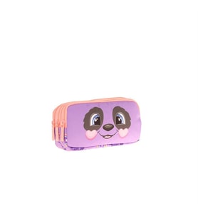 Kaukko Kids 3 Bölmeli Kalem Çantası Toys Panda L8233