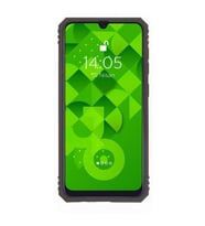 Jopus Galaxy A50 ile Uyumlu Yüzüklü Standlı Zırhlı Silikon Kılıf Lacivert