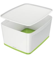 Leitz 52161054 Mybox Wow Büyük, Kapaklı, Saklama Kutusu (Çok Renkli)