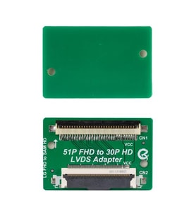 Lcd Panel Flexi Repair 51p Fhd To 30p Hd Lvds Fpc To Fpc Lg In Sam Out QK0806A