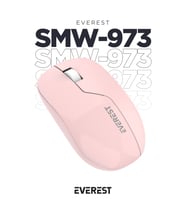 Everest SMW-973 Usb Pembe 2.4Ghz Kablosuz Mouse