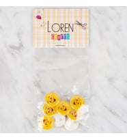 Crafts 8 Li Sarı Düğme - 671