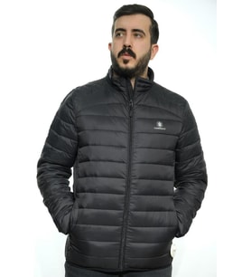 LUMBERJACK DAVID COAT ŞİŞME COMFORT CASUAL MONT (Siyah)
