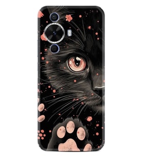 Huawei Nova 12S Kılıf Boutique Baskılı Resimli Kara Kedi Pcode -085