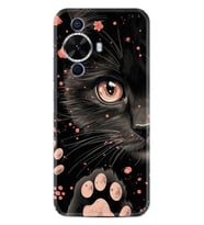 Huawei Nova 12S Kılıf Boutique Baskılı Resimli Kara Kedi Pcode -085