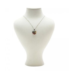 Kan Taşı Doğaltaş Kolye