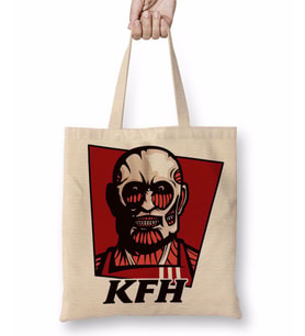 Kentucky Fried Human Attack Of Titan Bez Çanta Uzun Saplı