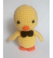 Küçük Civciv Amigurumi Organik Oyuncak