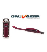 Gruv Gear FW-1PK-BGY-MD FretWrap Bordo (Medium) 5 Telli Bas ve 7 Telli Gitar Uyumlu, İstenmeyen Titreşimleri Keser, Susturucu Bant