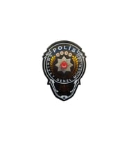 Emniyet Genel Müdürlüğü Polis Arması 3d, 2025 Yeni Model Tip Cırtlı, Standart Ölçü, 1.sınıf Kalite (Çok Renkli)