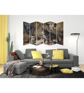 KEDİ MDF TABLO-2577 MODEL-B