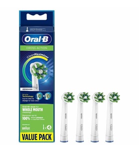 Oral-B Cross Action Clean&Maximiser Diş Fırçası Yedek Başlığı 4'lü