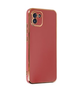 Samsung Galaxy A03 Kılıf Volet Silikon - Kırmızı