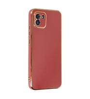 Samsung Galaxy A03 Kılıf Volet Silikon - Kırmızı