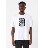 Rick Me Myself And I Rick Halloween Beyaz Erkek Oversize Tshirt