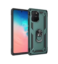 Galaxy A91 / S10 Lite Kılıf Sofya Yüzüklü Kapak - Yeşil
