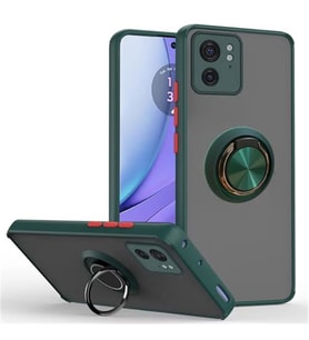 Coverzone Vivo Y53s ile uyumlu K?l?f Thunder Hux Y�z�kl� Kapak ??k ve Dekoratif Model Stand Olabilen 360� D�nebilen Y�z�k Aparat? ve Kamera Korumal? Kenarlar ile Ekstra Koruma Thunder Hux Kapak