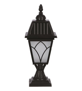 AVONNI BSU-68038-BSY-OP Siyah Boyalı Dış Mekan Aydınlatma E27 Aluminyum Cam 23cm