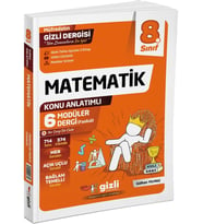 Gizli Yayınları 8. Sınıf Matematik Konu Anlatımlı Müfredatın Gizli Dergisi Yeni