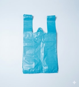 ŞeyliŞeyler - Küçük Boy Mor Hışır Atlet Poşet 1 Kg - Tekel Market Poşeti