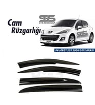 Cam Rüzgarlığı Peugeot 207 2006-2012 Arası Mügen Tip Piano Black
