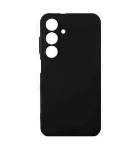 Galaxy S24 Plus Kılıf Lüx Kamera Koruma Çıkıntılı Soft Silikon (Siyah)