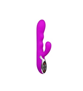 USB Şarjlı 10 Fonksiyonlu Isıtmalı Teknolojik Vibratör
