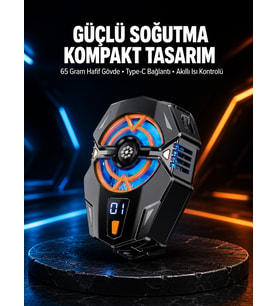 Cep Telefonu Radyatörü Yarı İletken Hızlı Soğutma ve Dijital Ekran Kontrollü