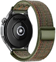 Huawei ile Uyumlu Fabric Loop 22mm Kordon GT6/GT6 Pro/GT5/GT5 Pro/GT4/GT3/GT3 Pro 46mm için Cırt Cırt Tasarım Yumuşak ve Konforlu GT6 Kordon Rahat Yapılı Terletmeyen GT6 Kayış