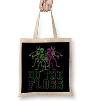 Flossing Do The Floss Skeletons Bez Çanta Uzun Saplı