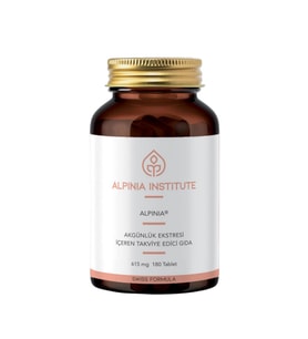 Alpinia Institute Akgünlük Ekstresi (Boswellia Serrata) İçeren Takviye Edici Gıda 615mg 180 Tablet