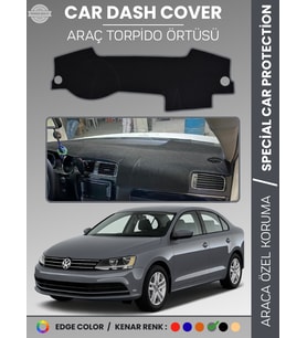 VOLKSWAGEN JETTA (2010-2021) Torpido Örtüsü Ön Göğüs Koruma Torpido Koruma Tam Uyum Çatlamayı Önler