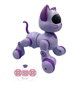 Uzaktan Kumandalı Çok Fonksiyonlı Akllı Aktivite & Eğlence Robot Kedi