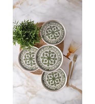 Timeless Green Stackable Pasta Tabağı 21 Cm 4 Adet 21974