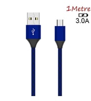 Ally Android Micro Usb 3.0A Hızlı Halat Usb Şarj Kablosu 1MM-(5775) - GLST1568-3065