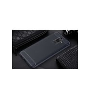 Samsung Galaxy A6 Plus 2018 Uyumlu Kılıf Zore Room Silikon Kapak (Lacivert)