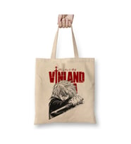 Thorfinn Vinland Saga Beyaz Bez Çanta Uzun Saplı Alışveriş Çantası Plaj Çantası