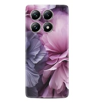 Xiaomi Redmi Note 14 Pro Plus Kılıf Boutique Baskılı Resimli Çiçek Mor Pcode -028