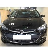 Opel Astra J HB Ön Lip Parlak Siyah Plastik Ön Ek Karlık 2012 2013 2014 2015 Makyajlı Kasa karlık+bodykit+ek