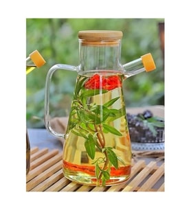 Borosilikat Cam 900 ml. Yağdanlık