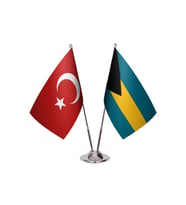 Bahama İkili Masa Bayrağı