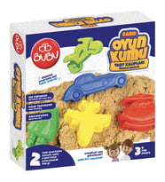 Bubu Oyun Kumu ve Araç Kalıplı Set 500 gr 
